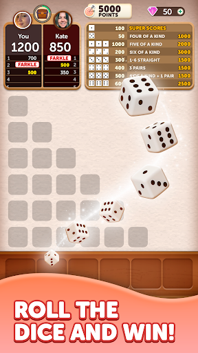 Farkle Dice Roll ekran görüntüsü
