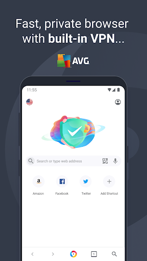 AVG Secure Browser ekran görüntüsü