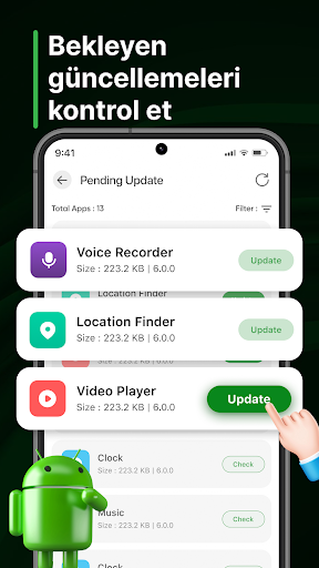 Software Update Check ekran görüntüsü