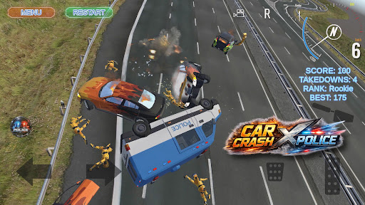 Car Crash X Police ekran görüntüsü