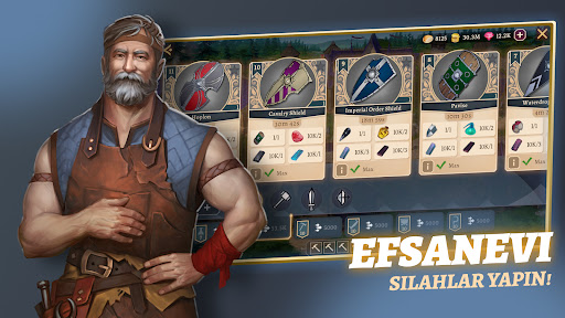 Battlesmiths: Orta Çağ RPG'si ekran görüntüsü