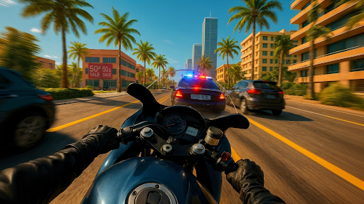 Real Moto Rider: Traffic Race ekran görüntüsü