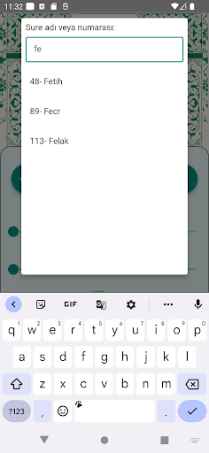 Kur'an-ı Hakim ekran görüntüsü