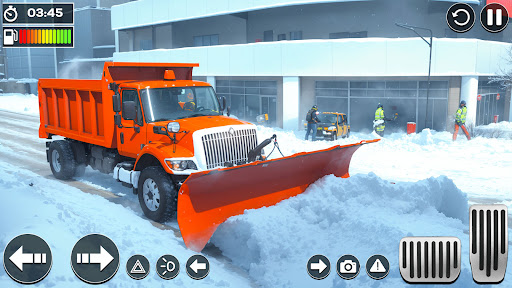 Snow Blower Truck Driver Sim ekran görüntüsü