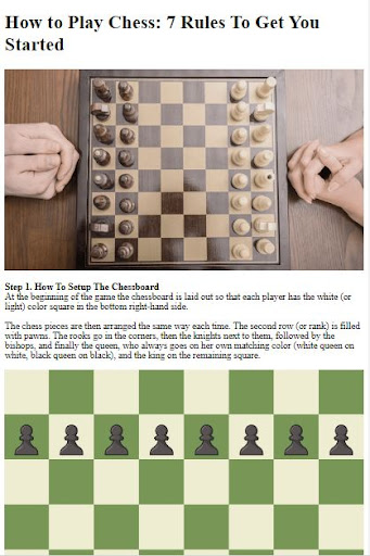 How to Play Chess ekran görüntüsü