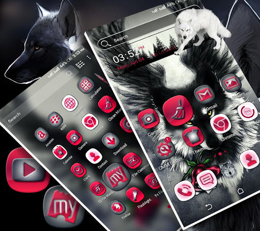 Wolf Launcher Theme ekran görüntüsü