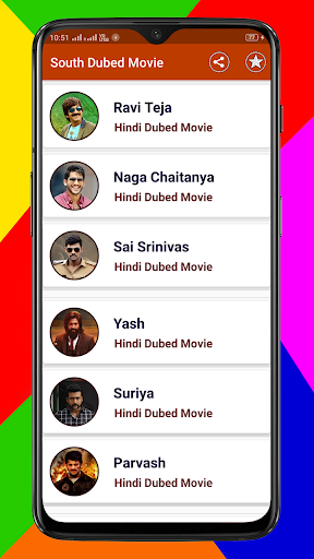 South Movies Hindi Dubbed app ekran görüntüsü