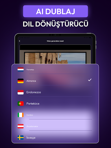 Video Dubbing AI: DubX ekran görüntüsü