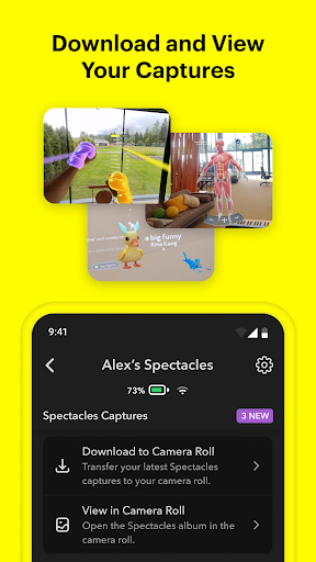 Spectacles by Snap Inc. ekran görüntüsü