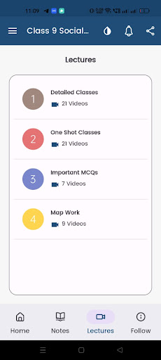 Class 9 Social Science NCERT ekran görüntüsü