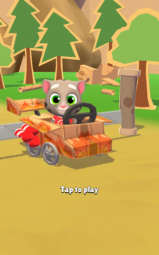 Talking Tom: Epic Ride ekran görüntüsü