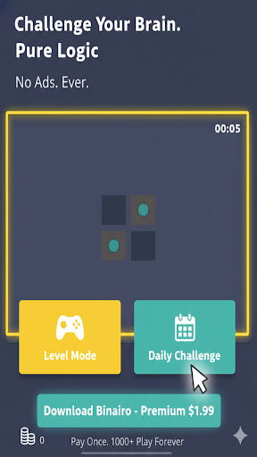 Binary Puzzle Plus ekran görüntüsü