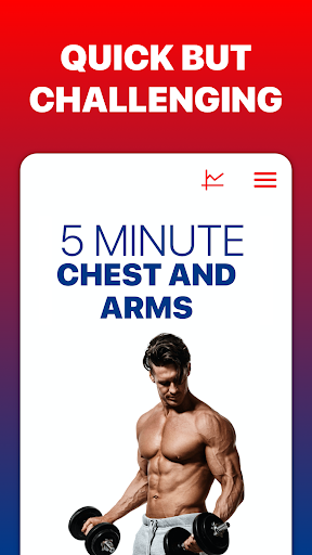5 Minute Chest and Arms ekran görüntüsü