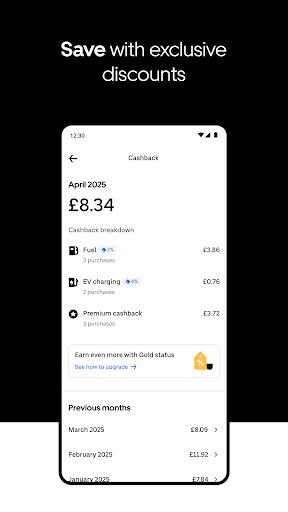 Uber Pro Card ekran görüntüsü