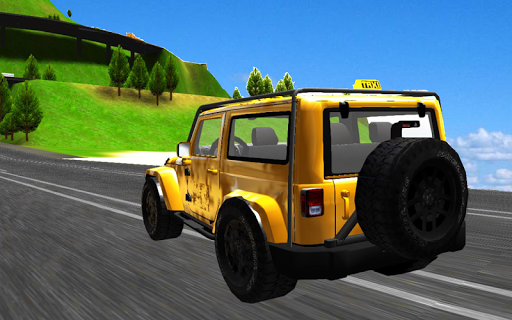Taxi Town Driving Simulator ekran görüntüsü