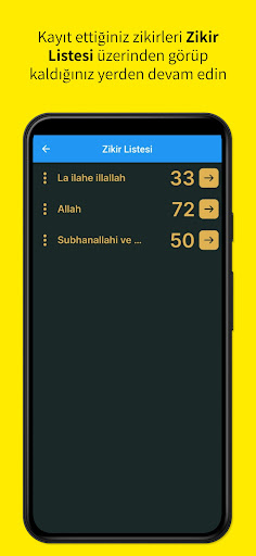 TasbApp: Zikirmatik Tesbih Dua ekran görüntüsü