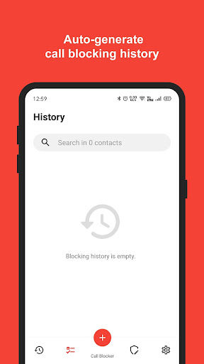 Call Blocker ekran görüntüsü