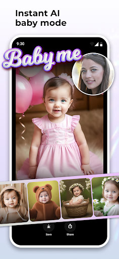 AI Future Baby Generator App ekran görüntüsü