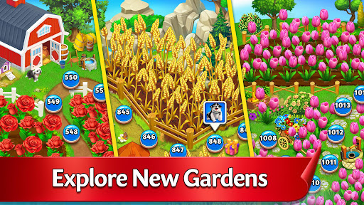 Solitaire Garden TriPeak Story ekran görüntüsü
