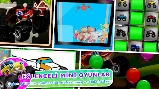 Çocuk Canavar Kamyon Oyunu 2 ekran görüntüsü