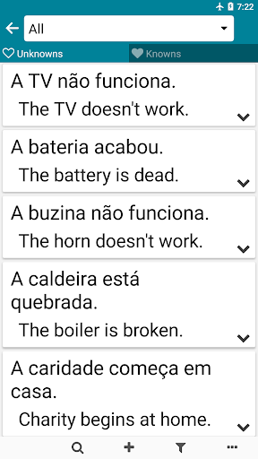 Portuguese - English ekran görüntüsü