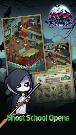 Idle Haunted School-TycoonGame ekran görüntüsü