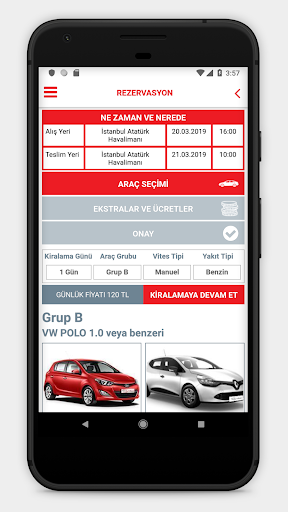 Zeplin Car ekran görüntüsü