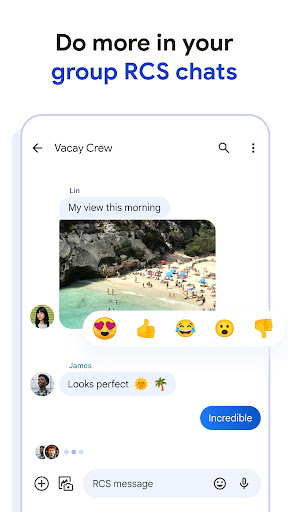 Google Mesajlar ekran görüntüsü