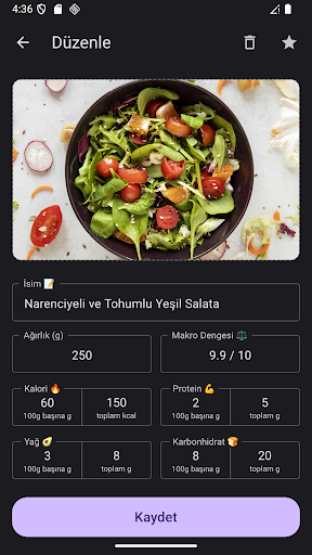 Calorie AI: Foto Kalori Sayacı ekran görüntüsü