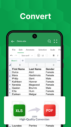 XLSX Viewer: XLS Reader ekran görüntüsü