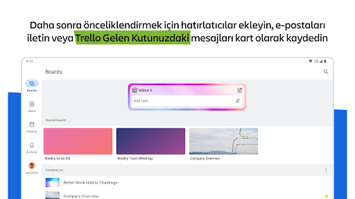 Trello: Her şeyi düzenleyin! ekran görüntüsü
