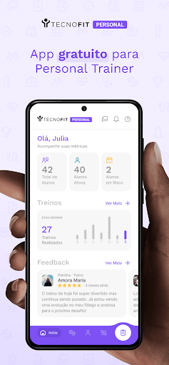 Tecnofit para Personal Trainer ekran görüntüsü
