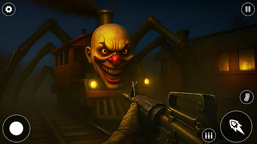 Scary Spider Train Adventure ekran görüntüsü