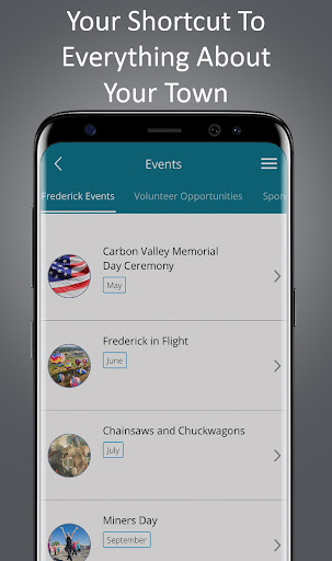 Town of Frederick, Colorado ekran görüntüsü