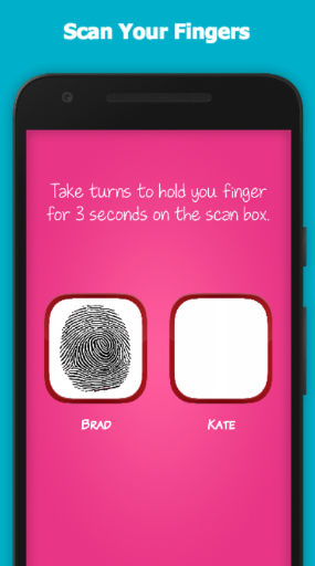 Fingerprint Love Test Prank ekran görüntüsü