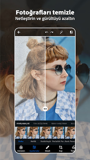 Photoshop Express - Düzenleme ekran görüntüsü