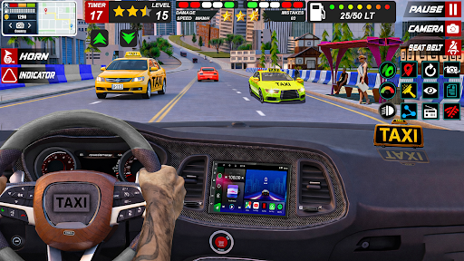 Taxi Simulator Car Driving ekran görüntüsü