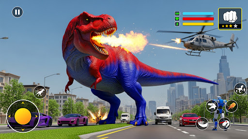 Dinosaur Fight Dino Game ekran görüntüsü