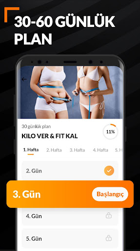 Kadınlar için Egzersiz ekran görüntüsü