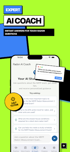 NRPP Radon Measurement Exam ekran görüntüsü