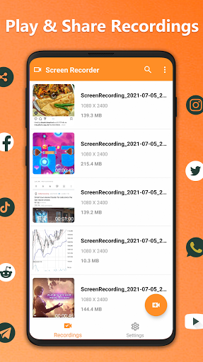 Screen Recorder - Record Scree ekran görüntüsü