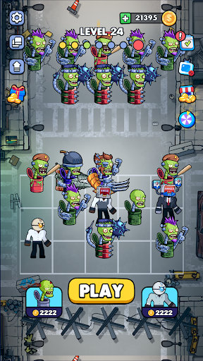 Merge War: Zombie vs Cybermen ekran görüntüsü