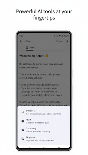 Annot: notes app for android ekran görüntüsü