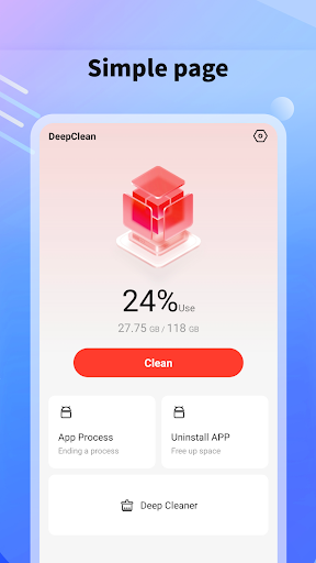 Deep Cleaner ekran görüntüsü