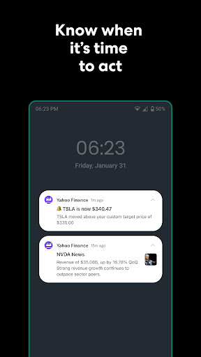 Yahoo Finance: Stocks & News ekran görüntüsü