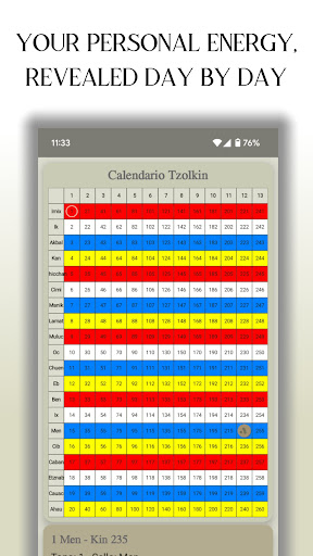 13:20 Tzolkin Calendar ekran görüntüsü