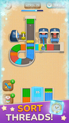Color Knit Jam: 3D Puzzle ekran görüntüsü