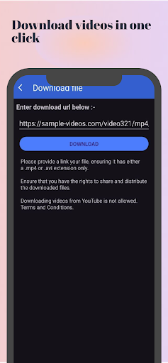 Video Player and Downloader ekran görüntüsü