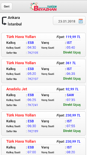 Beyazhan Turizm ekran görüntüsü