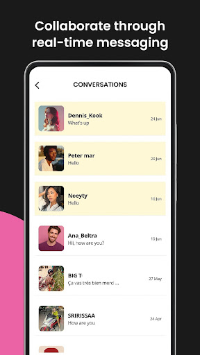 Djaminn: The Talent Platform ekran görüntüsü